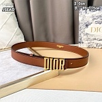 3.0 cm Width Dior Belts For Men # 264293, cheap Dior Belts