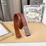 3.0 cm Width Dior Belts For Men # 264294, cheap Dior Belts
