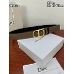3.5 cm Width Dior Belts For Men # 264309, cheap Dior Belts