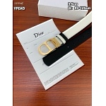 3.5 cm Width Dior Belts For Men # 264319, cheap Dior Belts