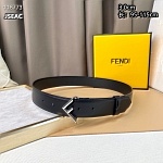 3.0 cm Width Fendi Belts For Men # 264375, cheap Fendi Belts