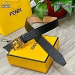 3.8 cm Width Fendi Belts For Men # 264383, cheap Fendi Belts