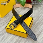 3.8 cm Width Fendi Belts For Men # 264384, cheap Fendi Belts