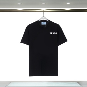 $27.00,Prada Short Sleeve T Shirts Unisex # 265585