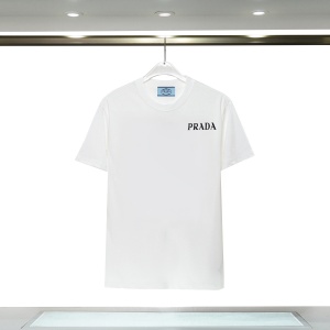 $27.00,Prada Short Sleeve T Shirts Unisex # 265586