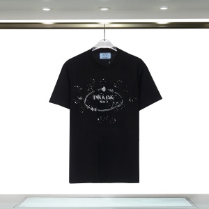$27.00,Prada Short Sleeve T Shirts Unisex # 265594