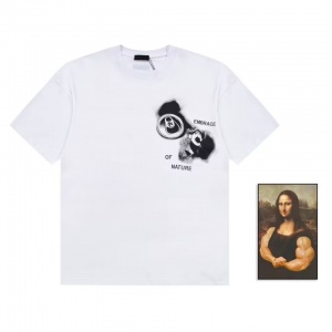 $35.00,Prada Short Sleeve T Shirts Unisex # 265691