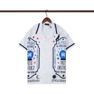 $33.00,Amiri Cuban Collar Short Sleeve Shirt Unisex # 265726