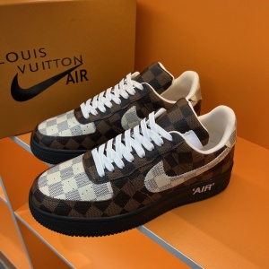 $89.00,Nike Air Force One x Louis Vuitton Sneaker For Men # 265788