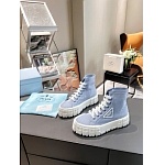 Prada Double Heel High Top Platform Sneakers For Women # 265314, cheap Prada Women