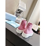 Prada Double Heel High Top Platform Sneakers For Women # 265318, cheap Prada Women