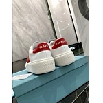 Prada contrasting colored side stripe Low top Sneaker Unisex # 265329, cheap Prada Women