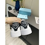 Prada Oversized Two tone Low Top Sneaker For Women # 265334, cheap Prada Women
