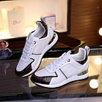 Louis Vuitton Run Away Leather Sports Shoes # 265410, cheap For Women