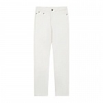 Louis Vuitton White Jeans Unisex # 265719