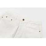 Louis Vuitton White Jeans Unisex # 265719, cheap Louis Vuitton Jeans