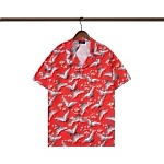Amiri Cuban Collar Short Sleeve Shirt Unisex # 265729, cheap Amiri Shirts