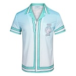 Casablanca Cuban Collar Short Sleeve Shirts For Men # 265747