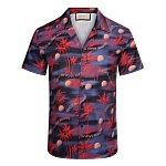 Gucci Collar Short Sleeve Shirts For Men # 265759