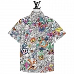 Louis Vuitton Short Sleeve Shirts For Men # 265765