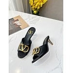 Valentino Garavani V logo High Heel Sandals For Women # 265891, cheap Valentino Sandals