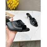 Valentino Garavani V logo High Heel Sandals For Women # 265892, cheap Valentino Sandals