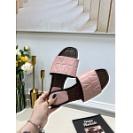 Valentino Flat Slides Sandals For Women # 265901, cheap Valentino Sandals