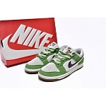 Nike Dunk Low Avocado Green Double Swoosh Sneakers Unisex # 265913, cheap Dunk SB Middle