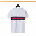 Gucci Crew Neck Short Sleeve T Shirts For Men # 266040, cheap Short Sleeved