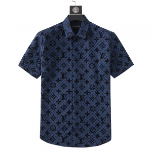 $34.00,Louis Vuitton Short Sleeve Anti Wrinkle Shirts For Men # 266525