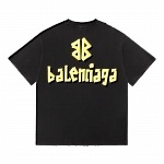 Balenciaga Short Sleeve T Shirts Unisex # 266647, cheap Men's Versace
