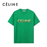 Celine Short Sleeve T Shirts Unisex # 267020