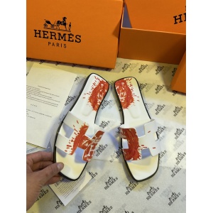 $56.00,Hermes Izmir Street Style Peinture Fraiche Oran Sandals For Women # 268993