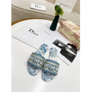 $55.00,Dior Dway Canvas Slide For Women # 269044
