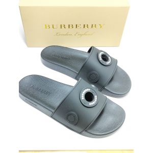 $52.00,Burberry Cut Out Slides With Logo Unisex # 269056