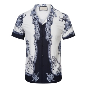 $35.00,Gucci Short Sleeve Shirts For Men # 269467