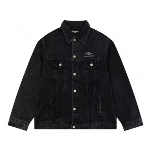 $59.00,Balenciaga 3B Sports Icon denim Jacket For Men # 269501
