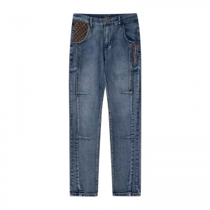 $59.00,Louis Vuitton Straight Cut Jeans For Men # 269512