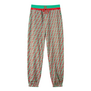 $42.00,Fendi Drawstring nylon trousers For Men # 269518