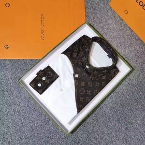 $45.00,Louis Vuitton Long Sleeve Shirts For Men # 269689