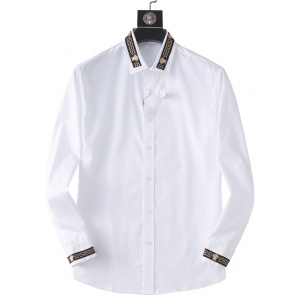 $45.00,Versace Long Sleeve Shirts For Men # 269692