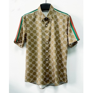 $49.00,Gucci Short Sleeve Shirts For Men # 269728