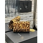 YSL Saint Laurent leopard print shoulder bag # 268785