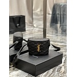 YSL June quilted patent leather cross body bag For Women # 268817, cheap YSL Satchels