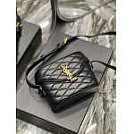 YSL June quilted patent leather cross body bag For Women # 268817, cheap YSL Satchels