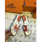 Hermes Izmir Street Style Peinture Fraiche Oran Sandals For Women # 268993, cheap For Women