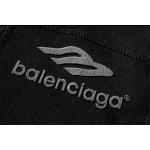 Balenciaga 3B Sports Icon denim Jacket For Men # 269501, cheap Balenciaga Jackets