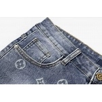 Louis Vuitton Straight Cut Jeans For Men # 269514, cheap Louis Vuitton Jeans