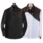 Louis Vuitton Long Sleeve Shirts For Men # 269689, cheap Louis Vuitton Shirts