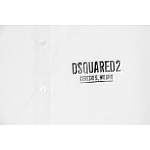 Dsquared 2 Logo Printed Short Sleeve Shirts For Men # 269711, cheap DsQuared 2 Shirts